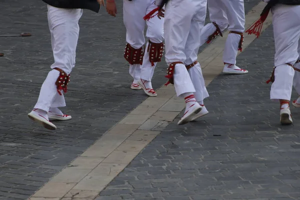 Basque Folk Dance Festival — 스톡 사진