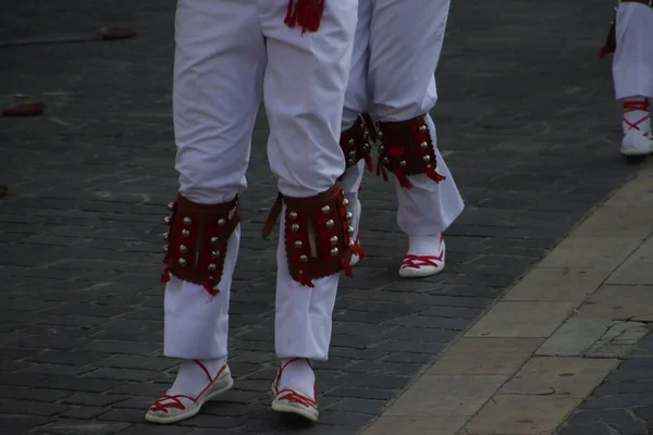 Basque Folk Dance Festival — Stock fotografie