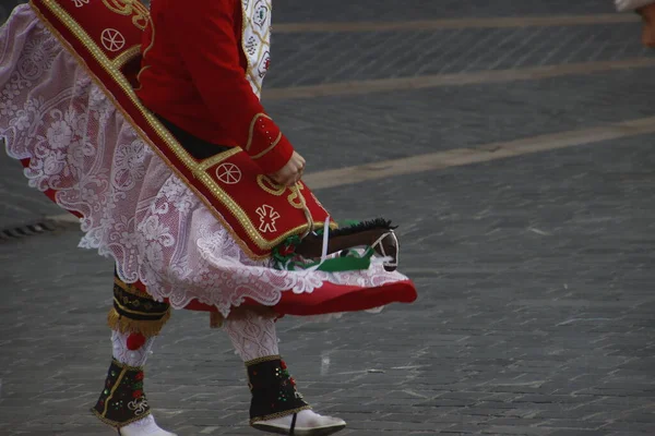 Basque Folk Dance Festival — Stock Photo, Image
