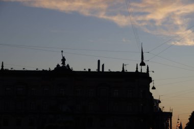 Danimarka 'nın Kopenhag şehrinde mimarlık