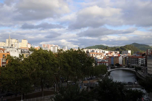 Stadsgezicht Stad Bilbao — Stockfoto