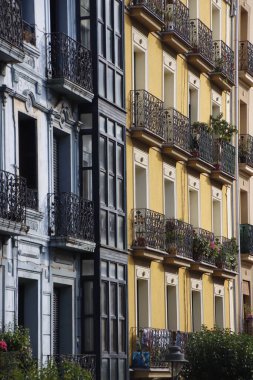 Bilbao şehrindeki şehir manzarası