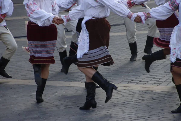 Slowakisches Volkstanzfest — Stockfoto