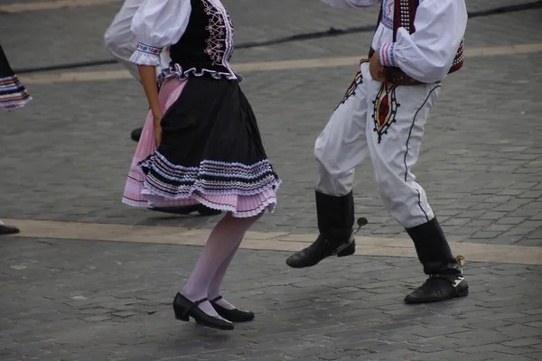 Slovakian Dance Outdoor Festival — Stock Photo, Image