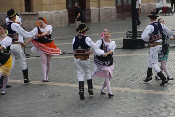 Slovenská Lidová Taneční Výstava Bilbau — Stock fotografie