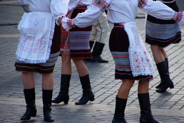 Exposición Danza Folclórica Eslovaca — Foto de Stock