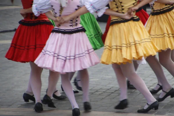 Slovak Halk Dansları Sergisi — Stok fotoğraf