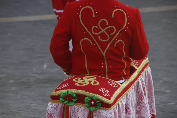 Festival Danza Folclórica Vasca Aire Libre —  Fotos de Stock