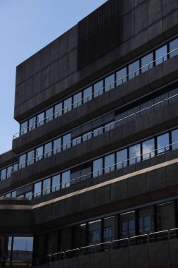 Almanya 'nın Hamburg şehrinde mimarlık