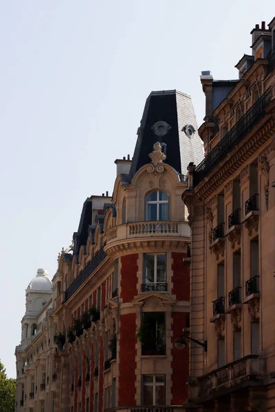Αρχιτεκτονική Στην Πόλη Παρίσι — Φωτογραφία Αρχείου