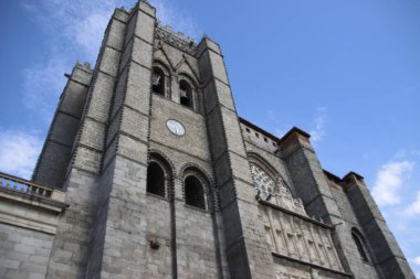 İspanya 'nın Avila kentinde klasik mimari