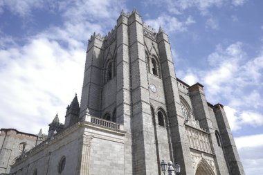 İspanya 'nın Avila kentinde klasik mimari