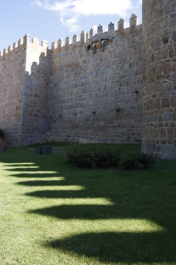 İspanya 'nın Avila kentinde klasik mimari