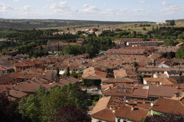 İspanya 'nın Avila kentinde klasik mimari