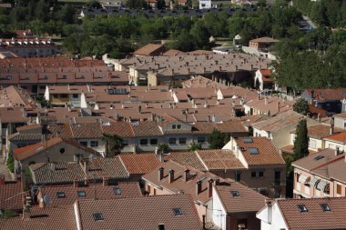 İspanya 'nın Avila kentinde klasik mimari