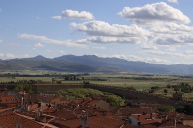 İspanya 'nın Avila kentinde klasik mimari