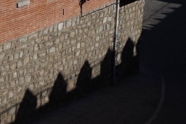 İspanya 'nın Avila kentinde klasik mimari