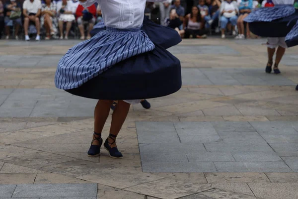 Basque Folk Dance Festival — Stock Photo, Image