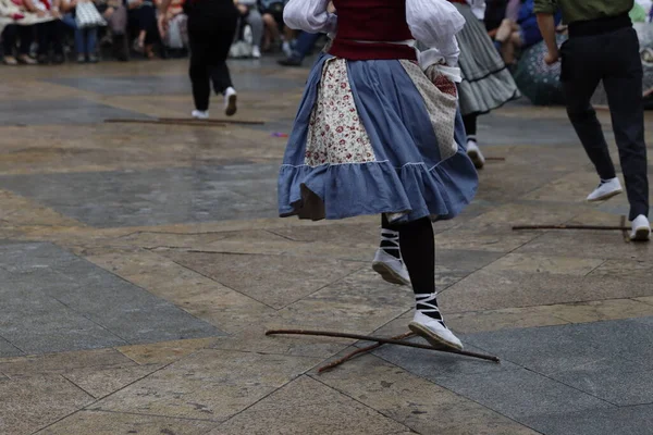 Basque Folk Dance Festival — Foto de Stock