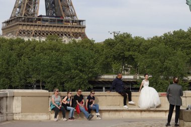 Fransa 'nın Paris şehrinde turizm