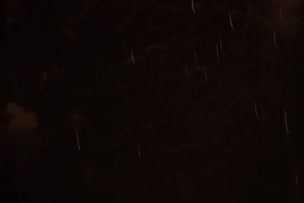 Feuerwerk Nachthimmel — Stockfoto