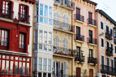 İspanya 'nın Bilbao şehrinde mimarlık