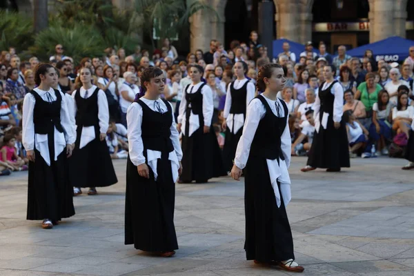 Basque Folk Dance Festival — Stock fotografie