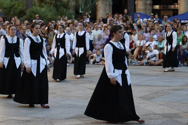 Basque Folk Dance Festival — Stock fotografie