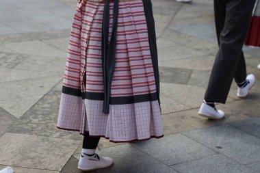 Bask halk dansları açık hava gösterisi