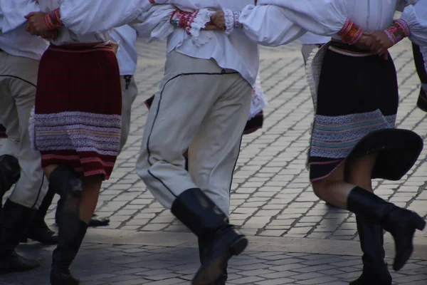 Σλοβακικός Χορός Υπαίθριο Φεστιβάλ — Φωτογραφία Αρχείου