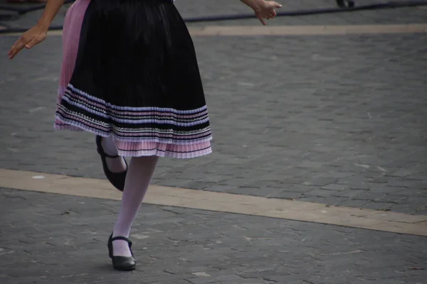 Dança Eslovaca Festival Livre — Fotografia de Stock