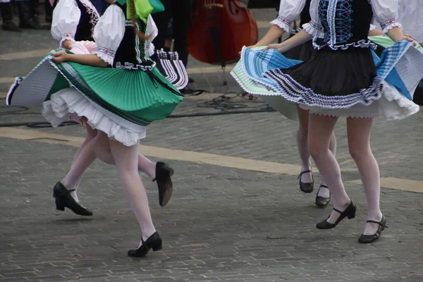 Danza Eslovaca Festival Aire Libre — Foto de Stock