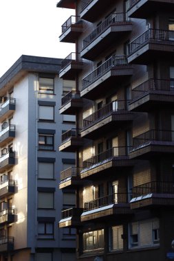 Bilbao şehrindeki şehir manzarası