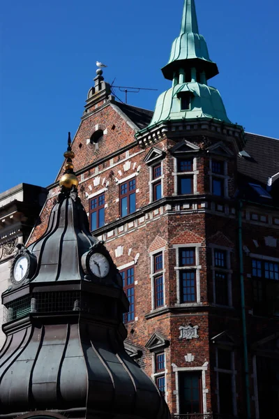 デンマーク コペンハーゲンのダウンタウンの建築 — ストック写真