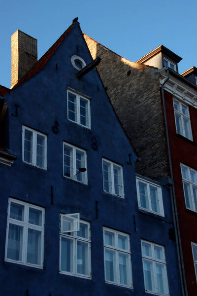 Architecture in the downtown of Copenhagen, Denmark