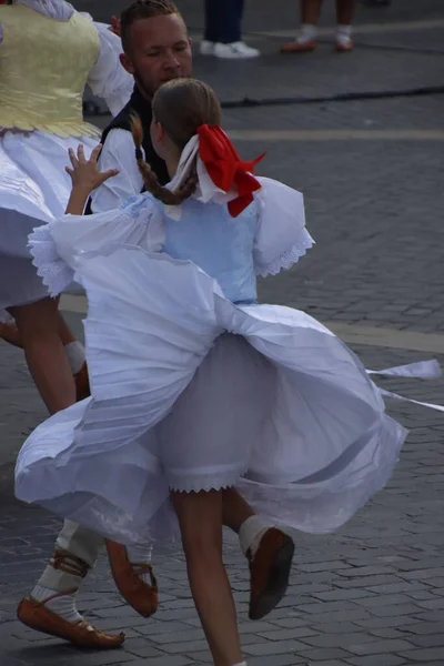 Slovak Dance Outdoor Festival — Stock Photo, Image