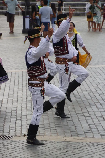 Slovakisk Dans Utomhusfestival — Stockfoto