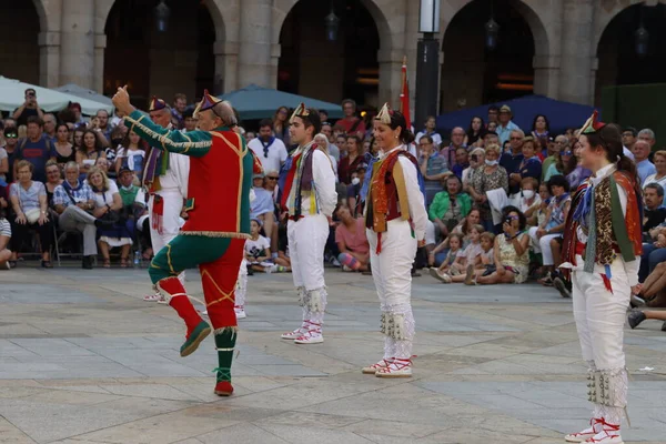 Baskijska Wystawa Tańca Ludowego — Zdjęcie stockowe