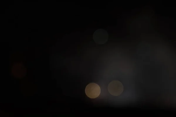 Фейерверки Ночью Эффектом Боке — стоковое фото
