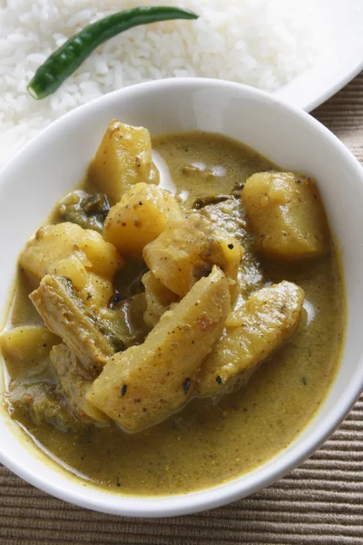 Sukto - El plato de verduras más popular de Bengala . — Foto de Stock