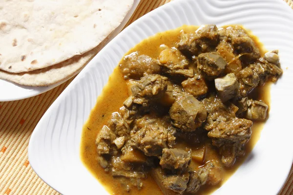Kanthal curry - ein indisches Spezialgericht aus Jackfrüchten. — Stockfoto