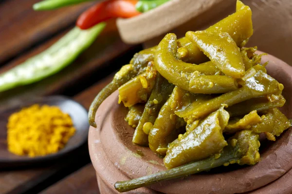 Hindistan acı biber turşusu