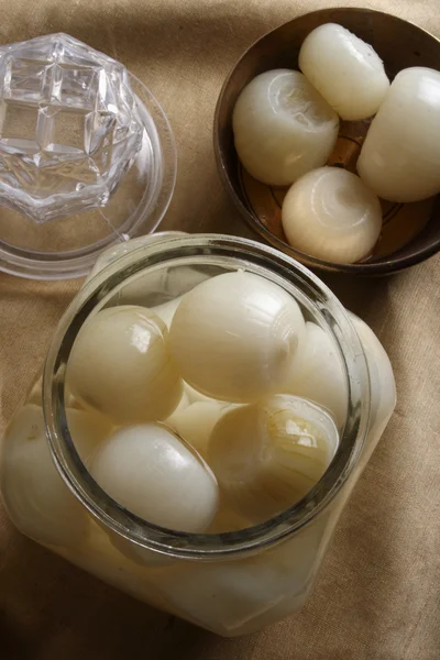 Onion Pickle - An Indian Pickle made of Onions or Pyaj — Stock Photo, Image