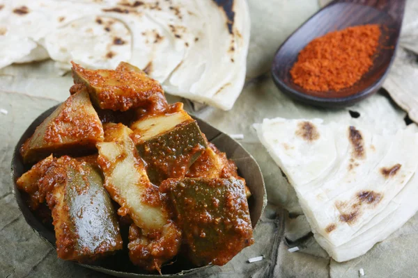 Sliced  Pickle - An Indian  Pickle — Stock Photo, Image