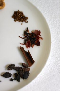 yemek pişirmek için kullanılan malzemeler.