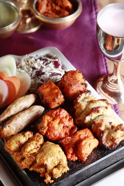 Talerz kebab — Zdjęcie stockowe
