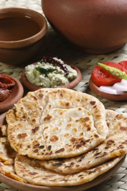 Hintli bir gözleme Channa Hint güçlendirici olduğunu