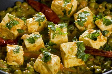 Mattar paneer Kuzey Hindistan
