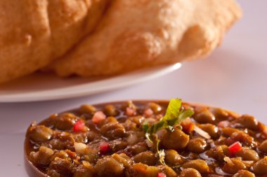 Chole bhature Kuzey Hindistan
