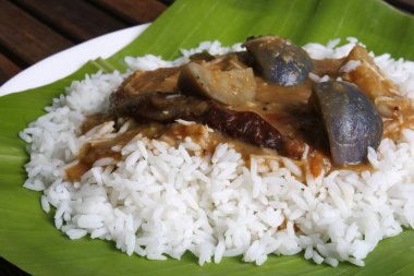 brinjal sambar - mercimek çorbası brinjal tamilnadu itibaren yapılmış
